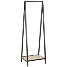 Cantus Garderobenständer 53x162x42 cm schwarz