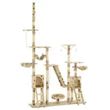 vidaXL Katzen-Kratzbaum Sisal 230 - 250 cm beige