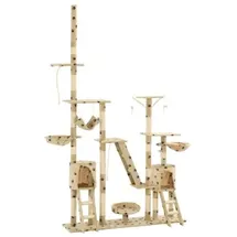 vidaXL Katzen-Kratzbaum Sisal 230 - 250 cm beige