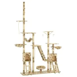 vidaXL Katzen-Kratzbaum Sisal 230 - 250 cm beige