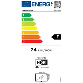 LG 27UP650P-W - - 4K - HDR10,