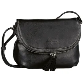 Tom Tailor Lari Damen Umhängetasche Crossbody Bag Mittelgroß Schwarz