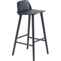 Muuto Nerd Barhocker, 75 cm, midnight blue