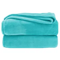 Heimtexland Kuscheldecke flauschig Flanell Wohndecke warm Oekotex Tagesdecke Überwurf