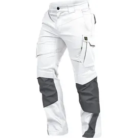 Leibwächter Bundhose Herren Flex-line FLEXH24 Gr. 48 weiß/grau