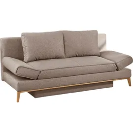 Jockenhöfer Schlafsofa Polyester 2-Sitzer Beige