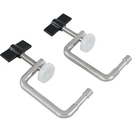 Biowin Browin 311003 Waagerechter Wurstfüller 3 kg, Wurstmaschine Wurstfüllmaschine Manuell, Edelstahl, Silber | Silber