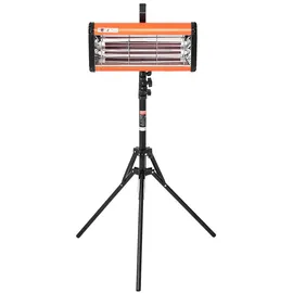 Vevor Infrarot-Härtungslampe, Hand-/Ständer-Doppelnutzung, 2000 W, 0–90 Min. Zeiteinstellung, Auto-Härtungslampe mit automatischer Heizung und Halterung, 32 m2 große Sprüh-/Backkabinenheizungen