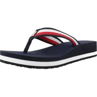 Tommy Hilfiger Fw0fw08517 Flip-flops - Space Blue - EU 41