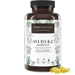 Puretanicals Omega 3 +D3 K2 240 St Kapseln