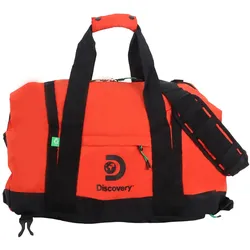 Umhängetasche DISCOVERY "Drive", Gr. B/H/T: 50.00cm x 40.00cm x 50cm, orange, Kunstfaser, Taschen, aus umweltfreundlichem RPET-Polyester