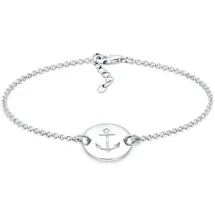 Elli Anker Plättchen Geo Trend Silber 925 Größe 17 cm