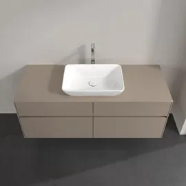 Villeroy & Boch Waschtischunterschrank 140 x 54,8 x 50 cm Taupe