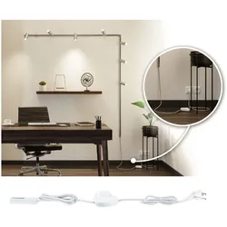Paulmann URail Einspeisung Kabel mit Schalter, 2m, 1000W, verschiedene Farben, Lichtinstallation