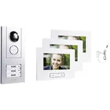 m-e Vistus Video-Türsprechanlage VD-ALU-6730 S silber 41438