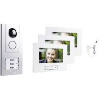m-e Vistus Video-Türsprechanlage VD-ALU-6730 S silber 41438