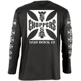 West Coast Choppers Og Lbc Langarm-t-shirt - Black - XL