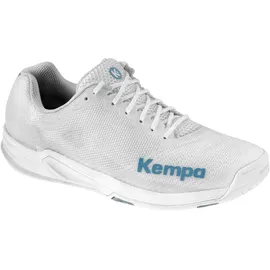 Kempa Wing 2.0 Women Sport-Schuhe, Weiß Aqua, 44.5 EU