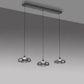 Schöner Wohnen Posh 1-flg. dimmbar 97 cm Glas grau