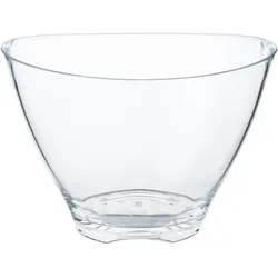 Flaschenkühler Acryl, oval - klar (1-2 Flaschen)