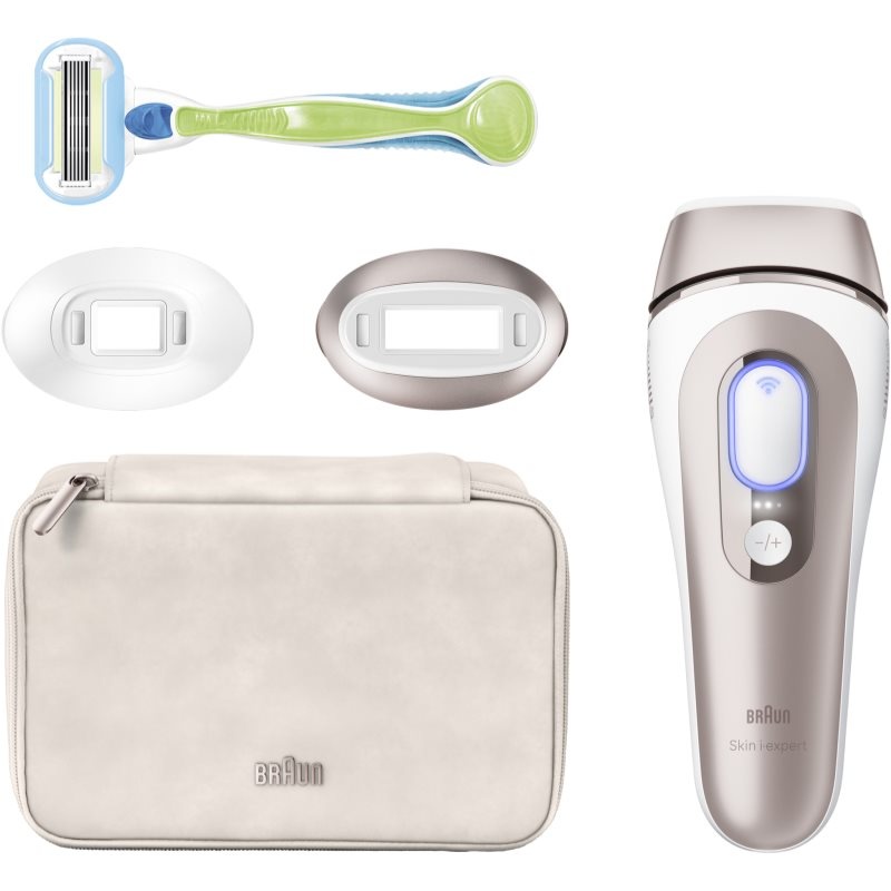 Braun Smart Skin Expert IPL7147 intelligenter IPL-Haarentferner für Körper, Gesicht, Bikini- und Achselbereich 1 St.