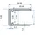 Gutta U-Profil 200 cm 16 mm silber