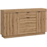 meble wójcik Sideboard klein Delamar ¦ holzfarben ¦ Maße (cm): B: 146 H: 86 T: 40.0