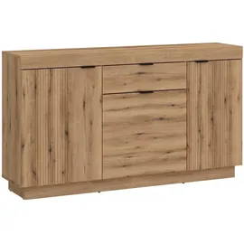 meble wójcik Sideboard klein Delamar ¦ holzfarben ¦ Maße (cm): B: 146 H: 86 T: 40.0