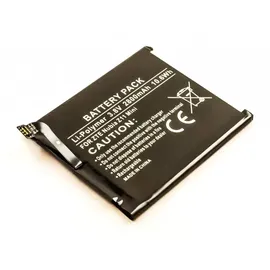 AccuCell Akku passend für ZTE Nubia Z11 Mini, Li-Polymer, 3,8V, 2800mAh, 10,6Wh, built-in, ohne Werkzeug