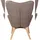 CLP Lounger Durham Stoff taupe
