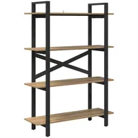 VidaXL Bücherregal 100 x 33,5 x 140 cm Braun