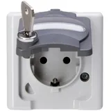 Kopp Schuko-Steckdose 1fach grau