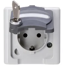 Kopp Schuko-Steckdose 1fach grau