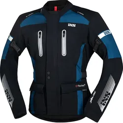 IXS Pacora-ST, Textiljacke wasserdicht - Schwarz/Blau - S
