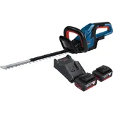 Bosch Professional Heckenschere 18 V 50 cm Brushless + 2x Akku 5,0 Ah + Ladegerät