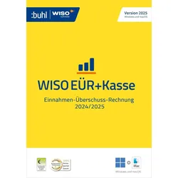 WISO EÜR + Kasse 2025 Windows | für die Geschäftsjahr 2024/2025