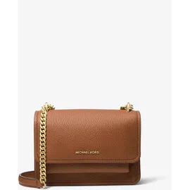 Michael Kors Claire Small Schultertasche Leder Brown