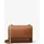 Michael Kors Claire Small Schultertasche Leder Brown