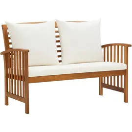 vidaXL Garten-Lounge-Set natur/weiß 310263