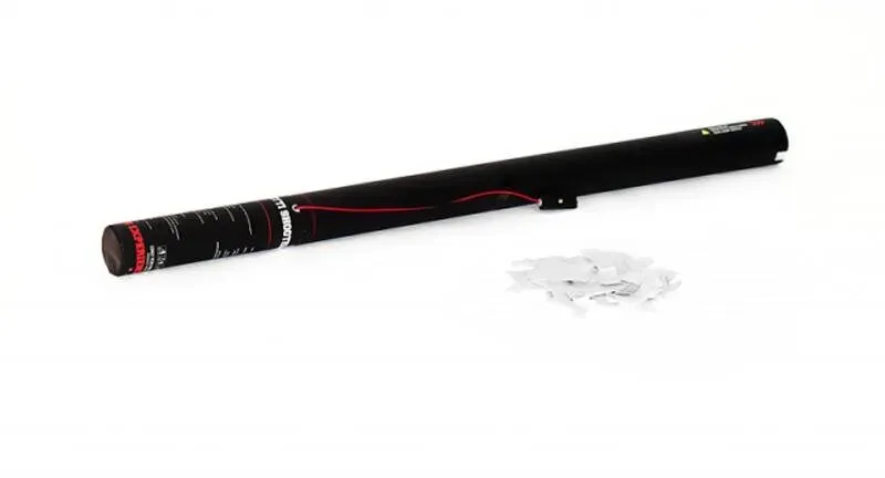 TCM FX Konfetti-Ladung elektrisch 80cm, weiß