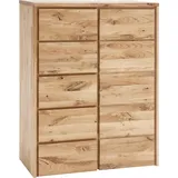 Home Affaire Kommode »Zetra«, aus Massivholz, alle Schubladen mit Soft-Close-Funktion, Breite 88 cm beige