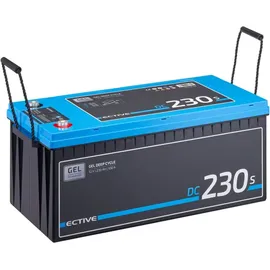 Ective DC 230S 12V 230Ah Deep Cycle Versorgungsbatterie mit LCD-Anzeige 230Ah