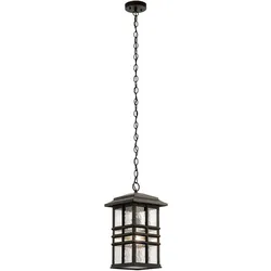 Beacon Square 1-flammige Kettenlaterne - Olde Bronze - KL-BEACON-SQUARE8-OZ