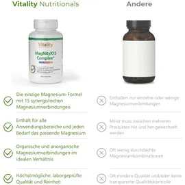 vision healthcare b.v. MagNityX15 Magnesium Komplex Kapseln 120 St.