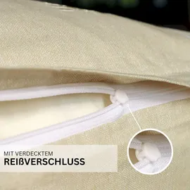 Esprit Renforce, Beige Textil, 135x200 cm, Oeko-Tex® Standard 100, Schlaftextilien, Bettwäsche Bettwäsche