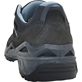 Lowa Sirkos Evo GTX LO Damen Graphit/Eisblau 39,5