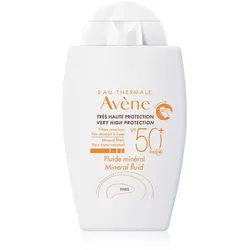 Avène Sun Mineral Fluid schützendes Fluid ohne chemische Filter SPF 50+ 40 ml