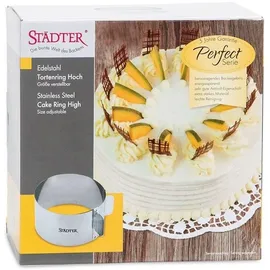 Städter Tortenring Rund Ø 15-30 cm verstellbar