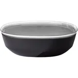 Mepal Servierschale mit Deckel Silueta nordic black 4 l