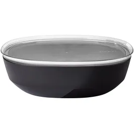 Mepal Servierschale mit Deckel Silueta nordic black 4 l